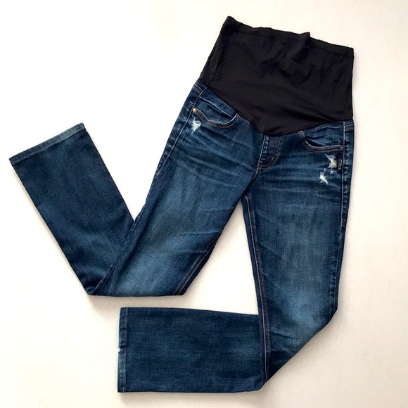 Silver Jeans Elyse Slim Bootcut Maternity Jeans (w26)